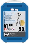 51 mm | 50 szt. | Maxi-Loc | Gwint gruby | Wkręty do drewna Kreg