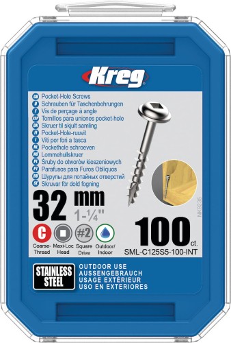 Wkręty do drewna ze stali nierdzewnej  32mm