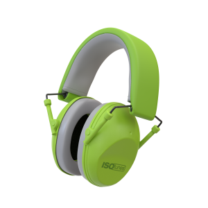 Dziecięce ochronniki słuchu ISOtunes Junior Defender | EN352 | Zielone