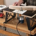 Kompaktowy stół frezarski Woodpeckers StabilMaxRT+ do pracy warsztatowej i mobilnej