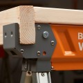 Bora Workhorse XT zapewnia stabilne podparcie płyt, blatów oraz elementów drewnianych