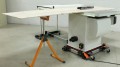 Bora PM-5090 z obrotową rolką ułatwia przesuwanie materiałów na stanowisku roboczym