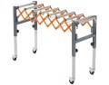 Bora Portamate PM-2700 harmonijkowy przenośnik rolkowy z regulacją długości 37-127 cm