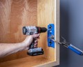 Kreg Shelf Pin Jig KMA3232 ułatwia montaż regulowanych półek w meblach i zabudowach