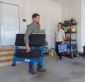 Mobilne stanowisko robocze Kreg KWS1000 do pracy z drewnem, płytami i innymi materiałami
