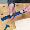 Kompaktowa konstrukcja Pocket-Hole Jig 310 ułatwia pracę zarówno w warsztacie, jak i podczas montażu
