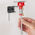 Woodpeckers Wheel Marking Gauge z uchwytem RackIt ułatwia przechowywanie narzędzia w warsztacie