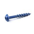 Wkręty Kreg 51 mm SML-C2B-50 z powłoką Blue-Kote sprawdzą się przy mocniejszych połączeniach wymagających podwyższonej odporności na korozję.