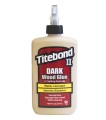 Titebond II Dark Wood Glue 3703 to ciemnobrązowy klej PVA do drewna, przeznaczony do bardzo mocnych połączeń wewnątrz i na zewnątrz