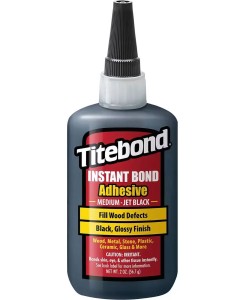 Szybkoschnący klej do drewna | 59 ml | Titebond Instant Medium Jet Black
