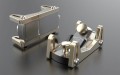 Aluminiowy Bridge City HP-8 ma kompaktowe wymiary 111x52x44 mm, dzięki czemu dobrze sprawdza się przy precyzyjnej obróbce drobnych detali